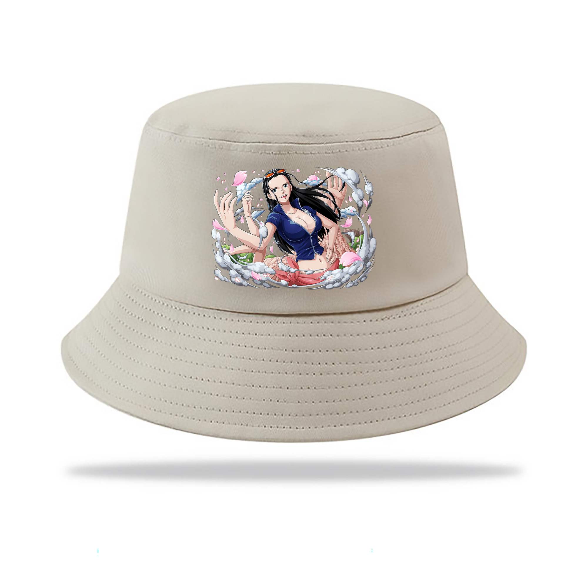 （画像用） ワンピース ニコ・ロビン ONE PIECE Nico Robin アウトドア日除けバケットハット
